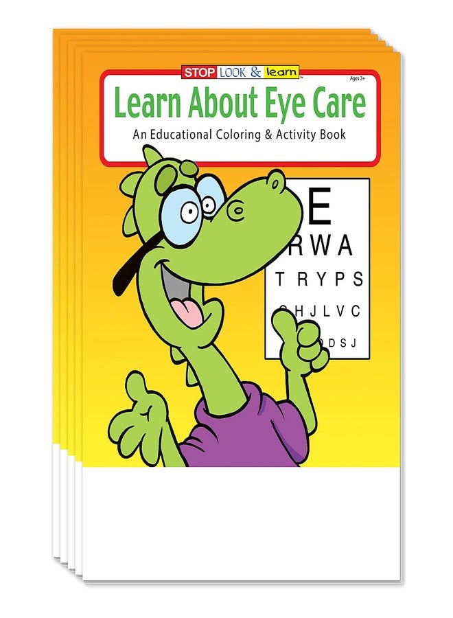 ZOCO - Learn About Eye Care Coloring Books (25 Bulk Pack, Without Crayons) - Optometrist, Eye Doctor Gifts - Games, Puzzles, Activities for Kids - Image 1
